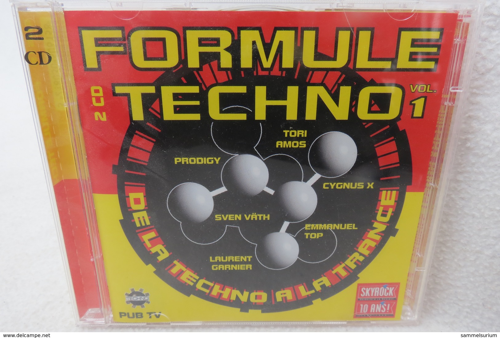 2 CDs "Formule Techno" Vol. 1 - Dance, Techno & House