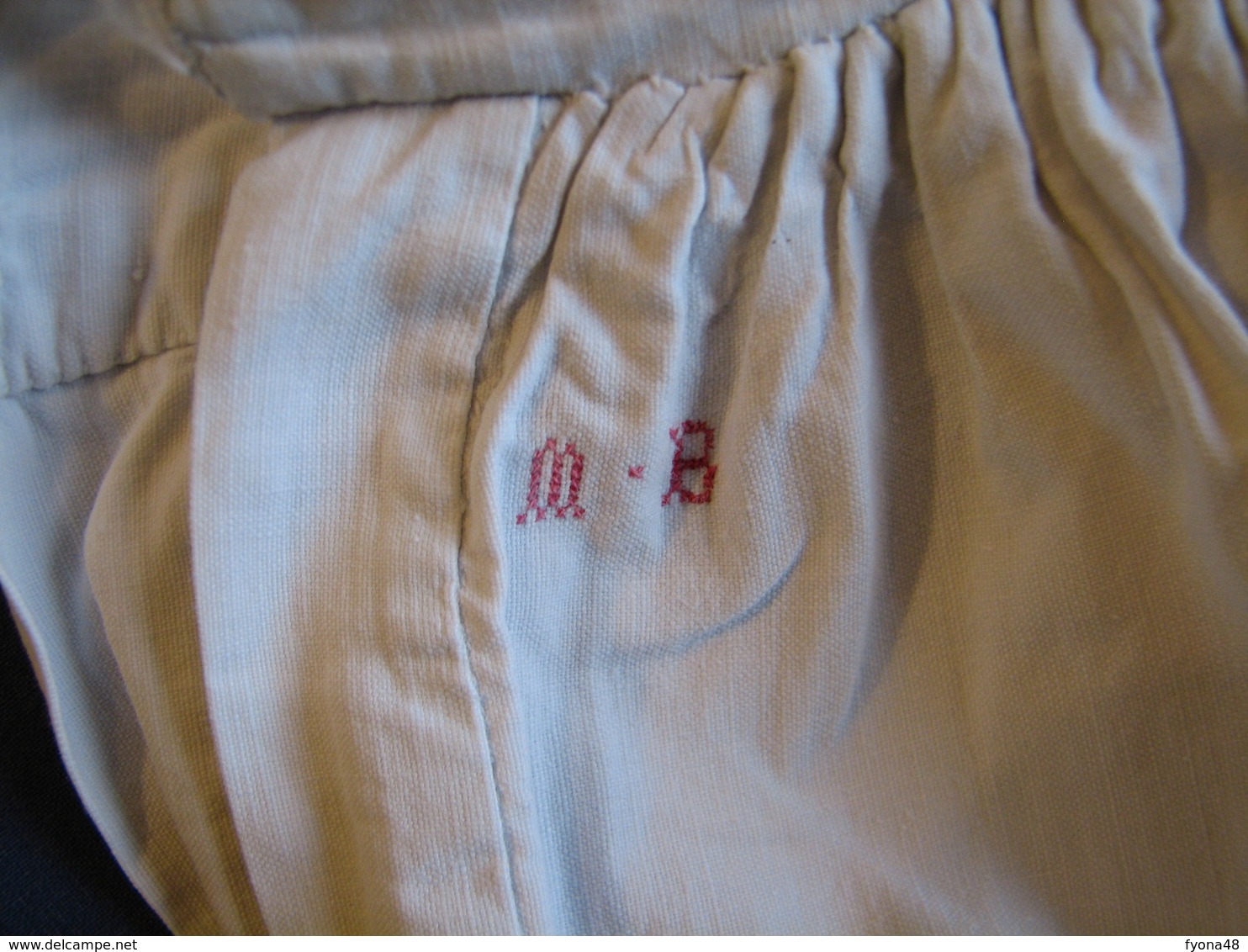 172 – Culotte Ancienne Ouverte Monogrammé MB - Before 1900