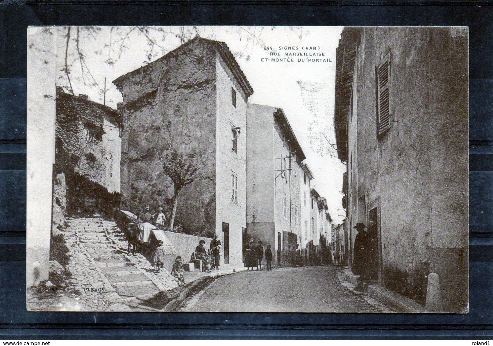 Signes -  Rue Marseillaise Et Montée Du Portail - Signes