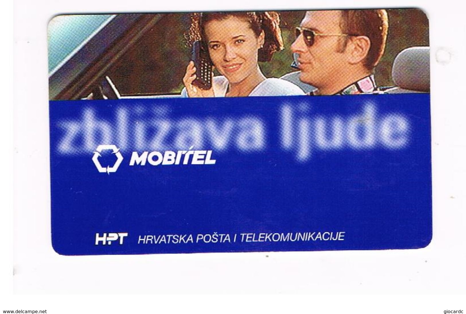 CROAZIA (CROATIA) - CHIP  HPT - MOBITEL   - USED  -     RIF. 40 - Croazia