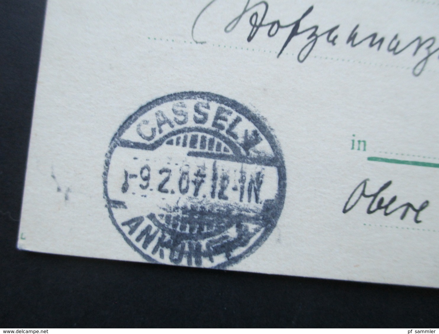 Österreich 1907 Ganzsache Von Teplitz - Schönau 1 Nach Kassel. M.U. Dr. Arthur Scheuer Zahnarzt. Böhmen - Briefe U. Dokumente