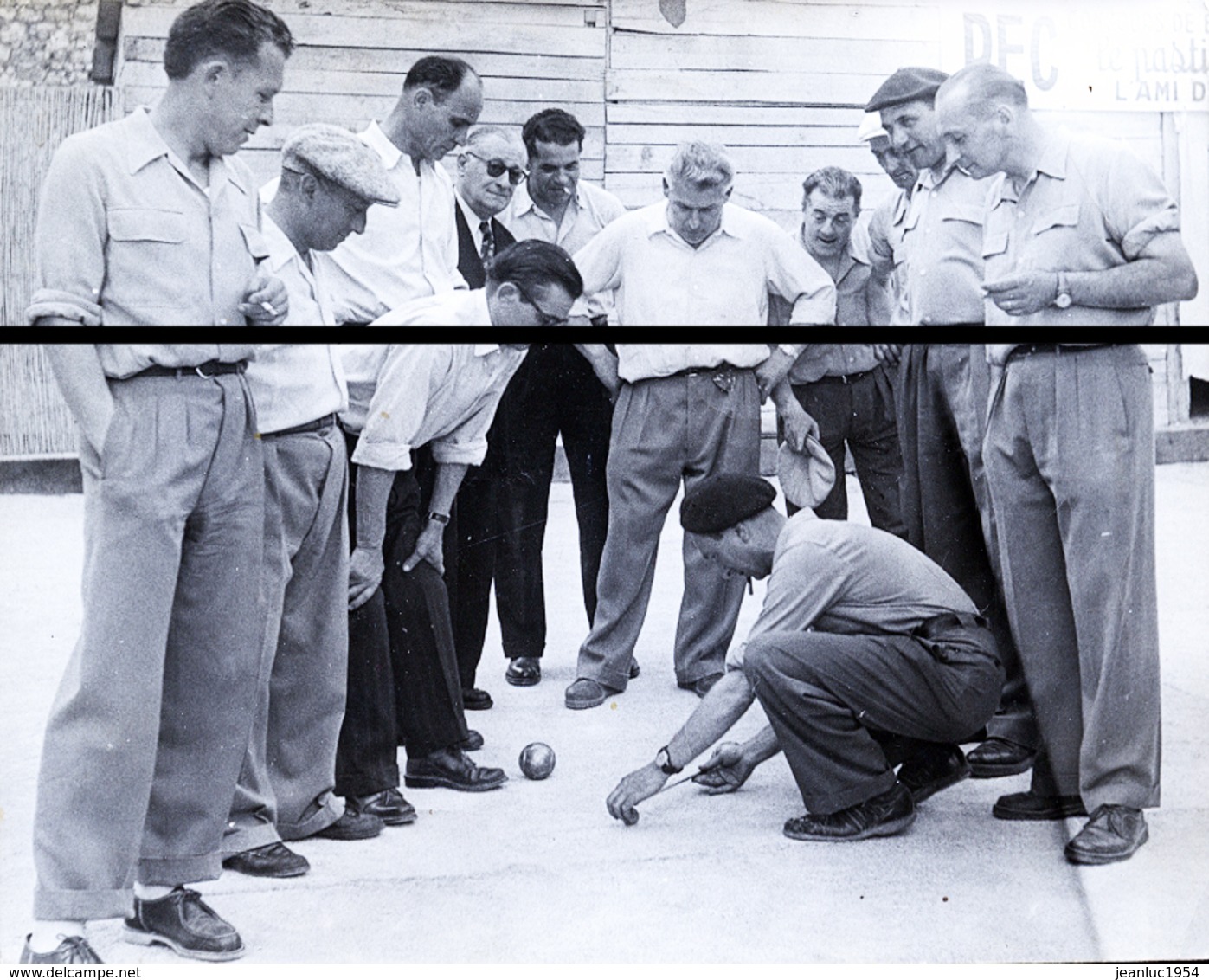 NICE  BOULISTES FINALE PHOTO   FORMA 13 X 18   ACHIROSSI RVB       DD D - Petanque