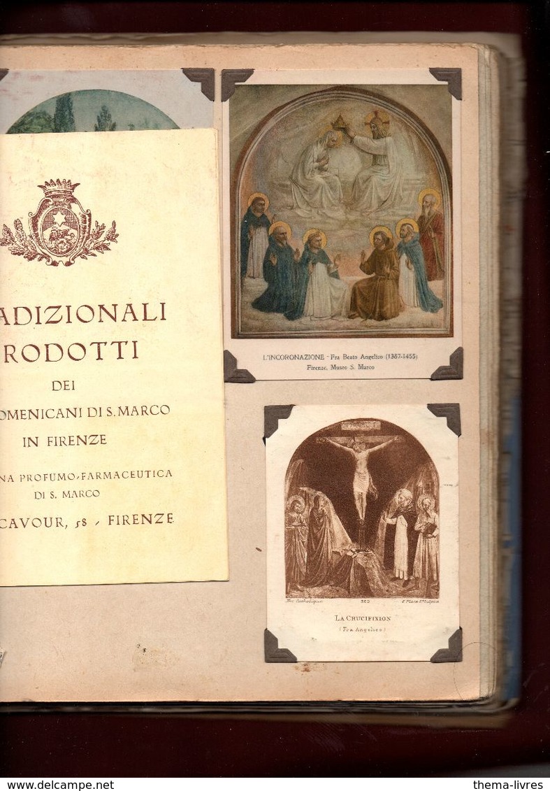 Journal De Voyage En Italie 1933 2 Fortes Chemises Avec Des Centaines De Documents Inclus - Manuscrits