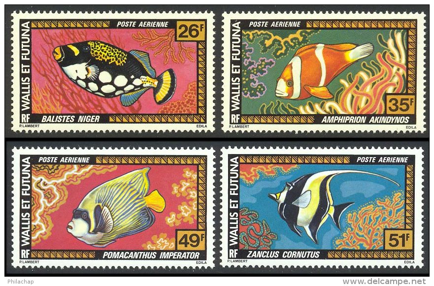 Wallis Et Futuna PA 1978 Yvert 76 / 79 ** TB Bord De Feuille - Neufs