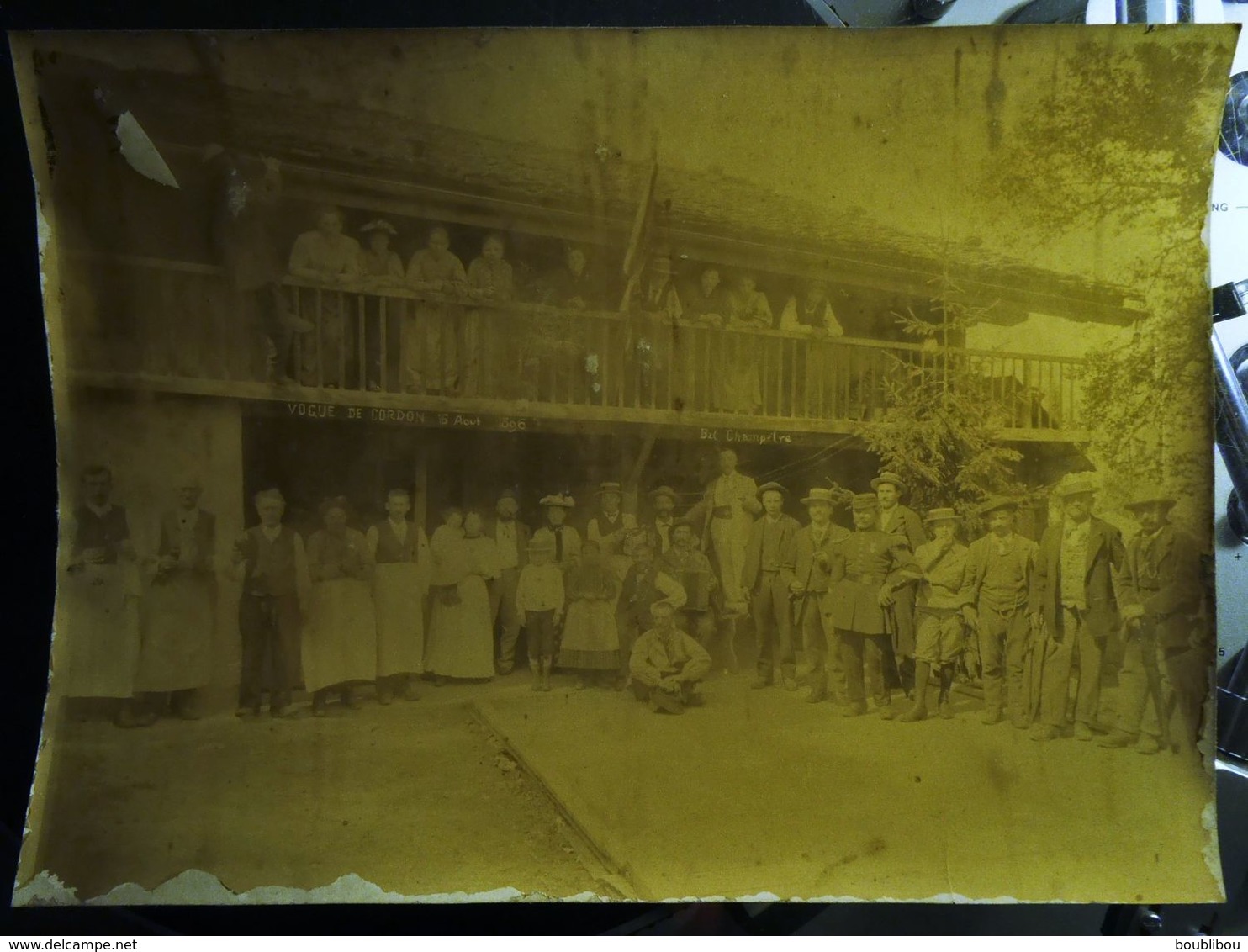 Ancienne Photo Vogue De Cordon 1896 - Hte-Savoie - Sallanches - Combloux - Megève - Lieux