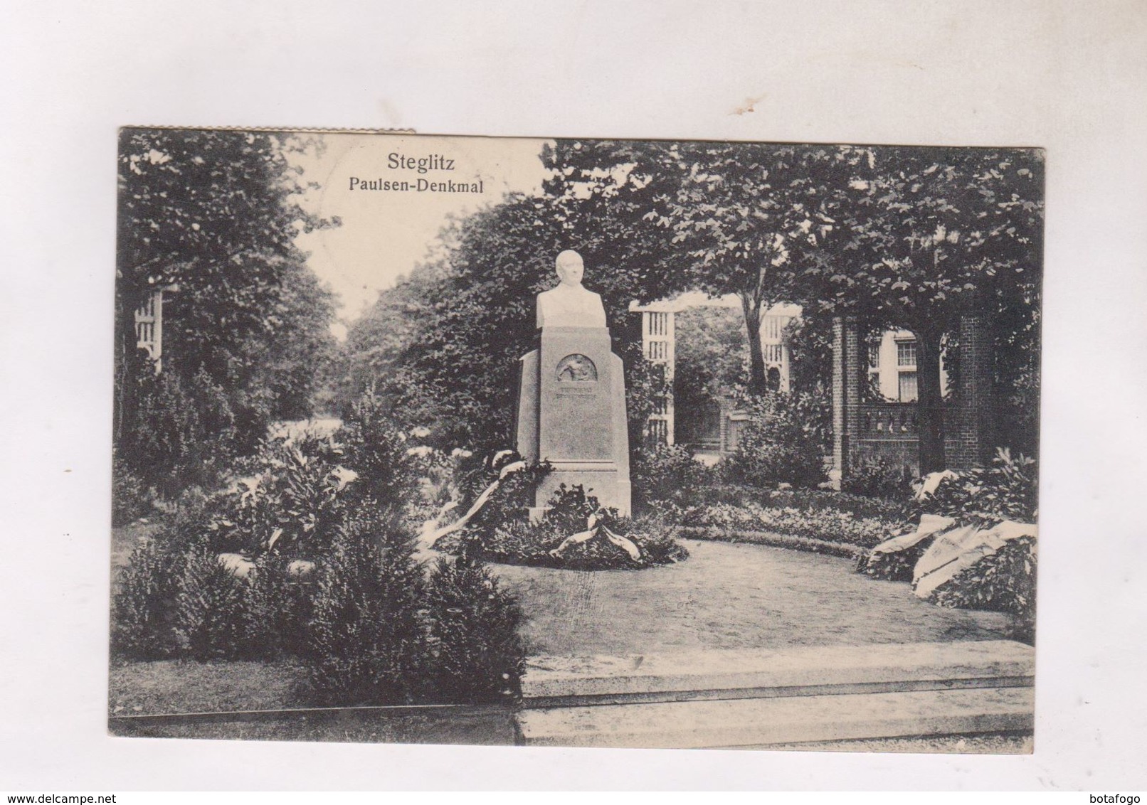 CPA STEGLITZ En 1912! (voir Timbre) PAULSEN DENKMAL - Steglitz