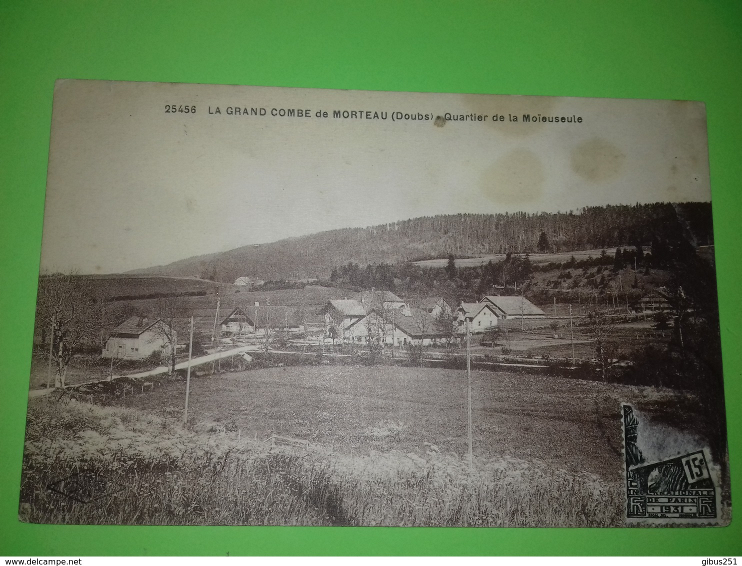 CPA LA GRAND COMBE DE MORTEAU QUARTIER DE MOIEUSEULE - Other & Unclassified