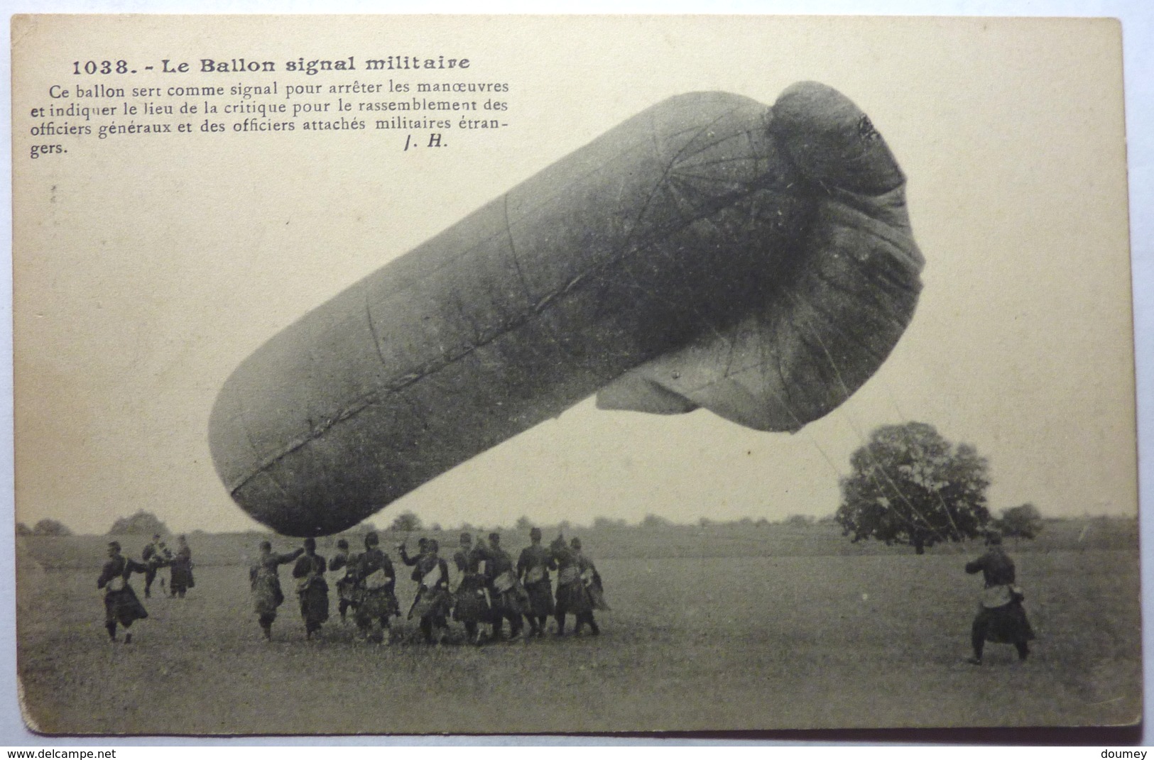 LE BALLON SIGNAL MILITAIRE - Dirigibili