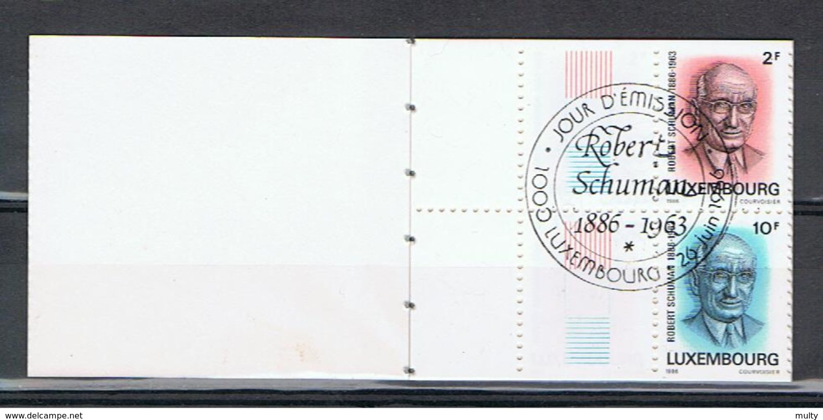 Luxemburg Y/T C1106 (0) - Carnets