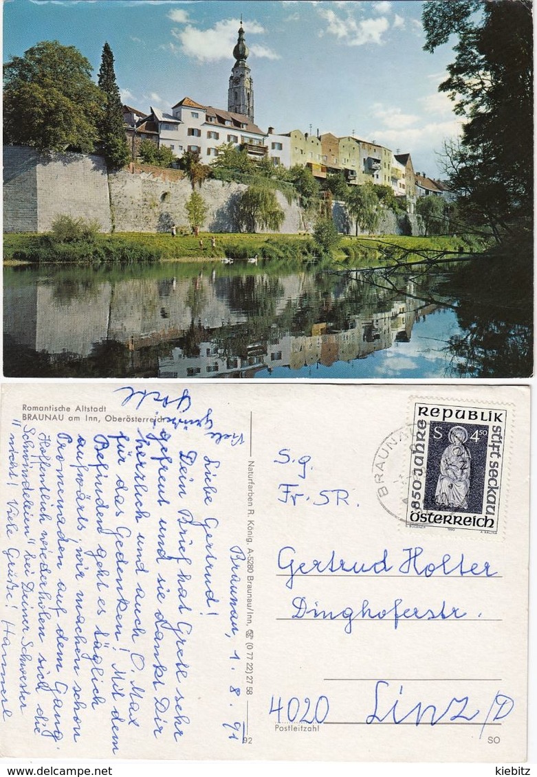 OÖ - Braunau - Altdtsdt Gel. 1991 - Braunau
