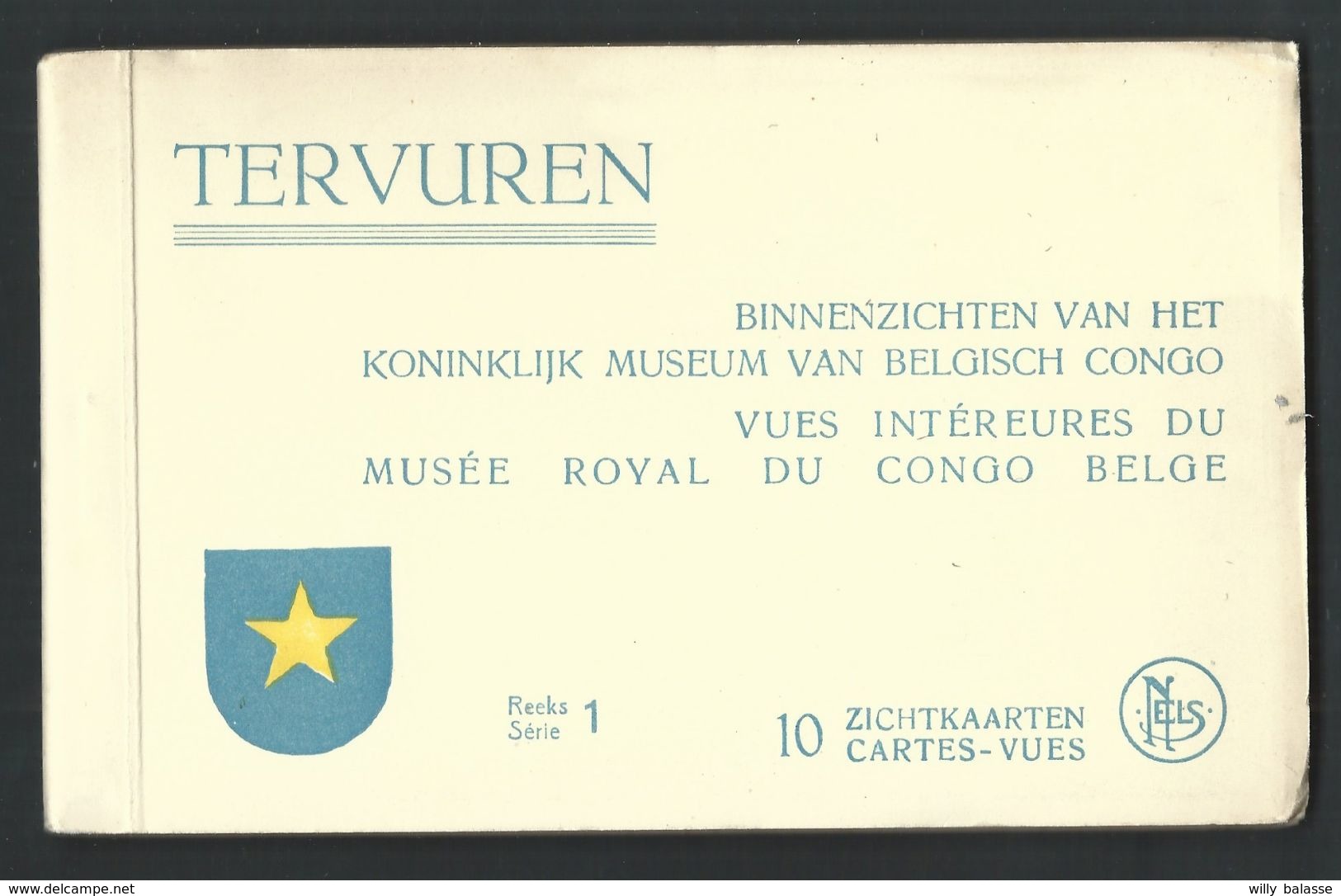 +++ CPA - Carnet De 10 Cartes - TERVUREN  TERVUEREN - Musée Royal Du Congo Belge - Museum  // - Tervuren