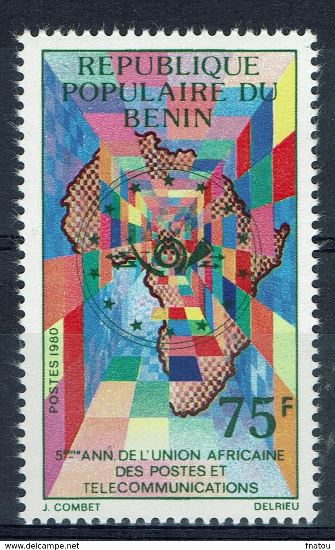 Benin, Telecommunications, 1980, MNH VF  A Pair - Benin - Dahomey (1960-...)