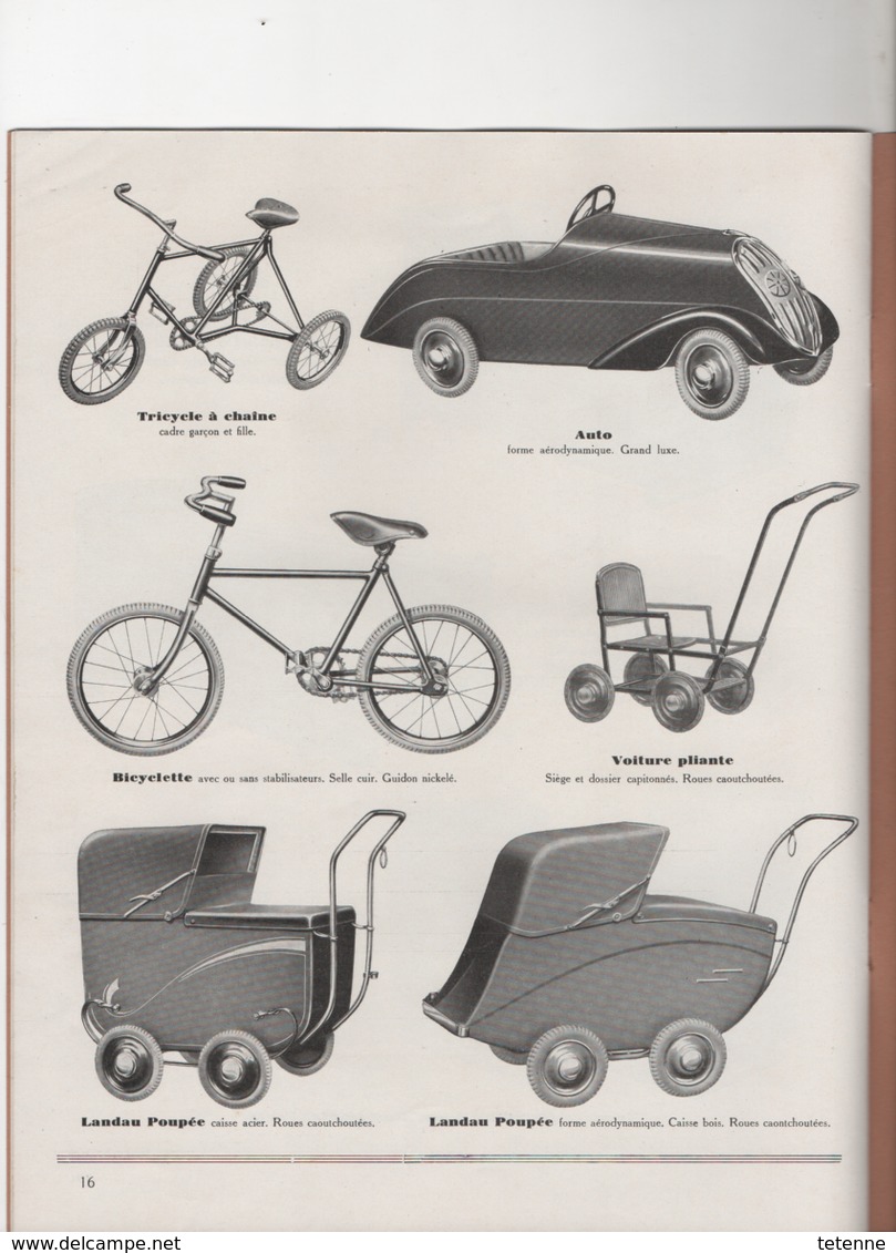 voitures et lit d'enfants établissements LACROIX  Fréres CLISSON 1938 landau poussette (44) Nantes