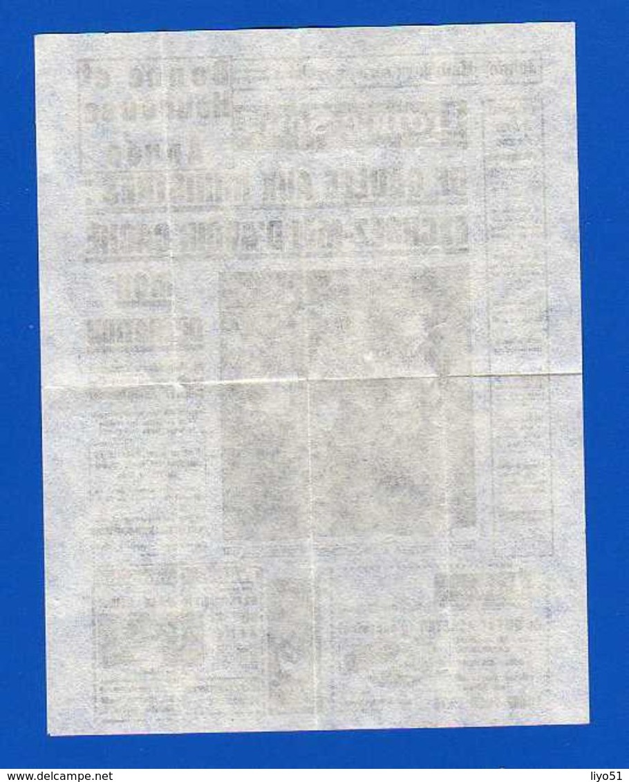 Johnny Hallyday  De Gaulle Facteur Dépliant à Système à 5 Journaux Factices Dans Sacoche .Voeux 1965  Aalsmeer Hollande - Autres & Non Classés