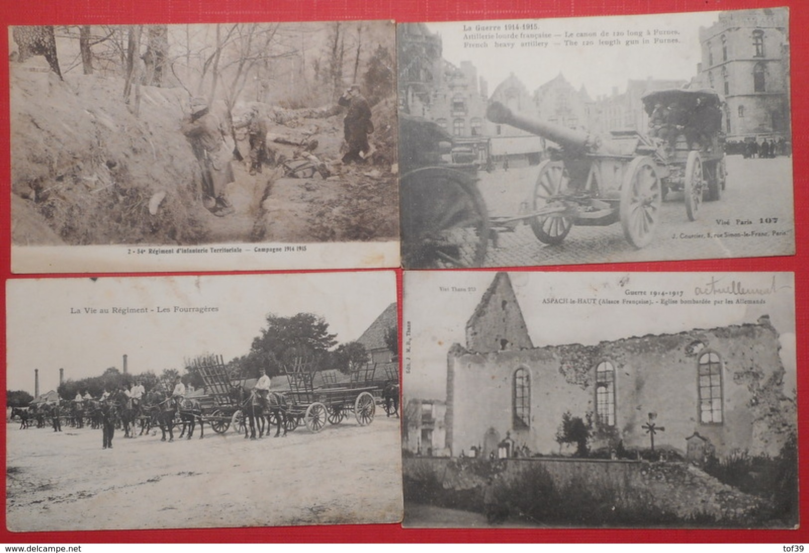 Militaria Lots De 32 Cpa Militaires 1914-18  Diverses   Toutes Scannées A Voir - 5 - 99 Cartes