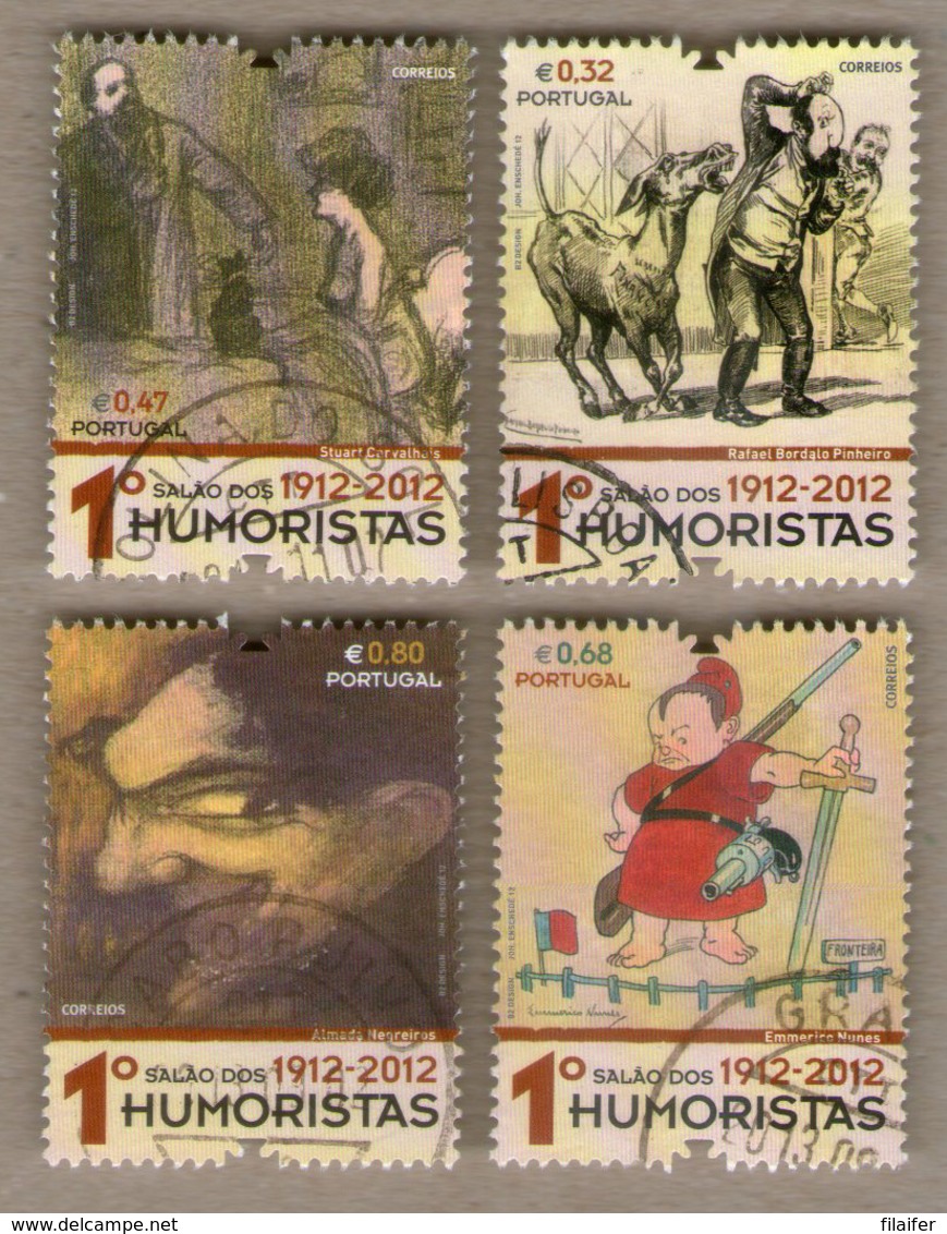 Portugal Stamps - Humorists 1912-2012 - Used - Usati