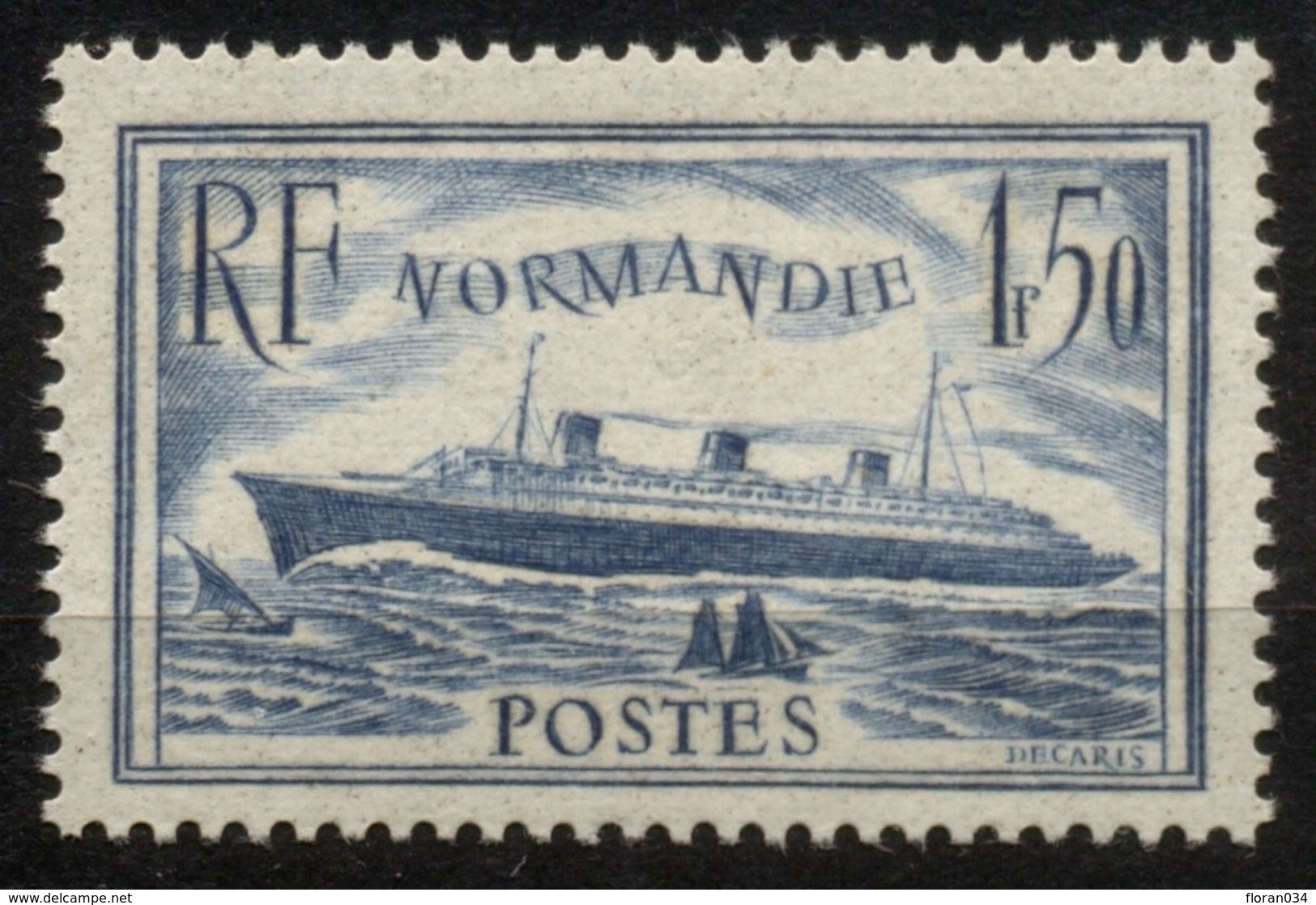 France N° 300 Neuf ** (MNH) Signé Calves - Cote 300 Euros - TTB Qualité - Unused Stamps