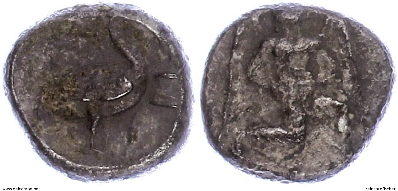 8 Mallos, Stater (10,35g), Ca. 425-385 V. Chr., Av: Kniende, Geflügelte Männliche Gestalt Mit Sonnenscheibe Nach Rechts, - Sonstige & Ohne Zuordnung