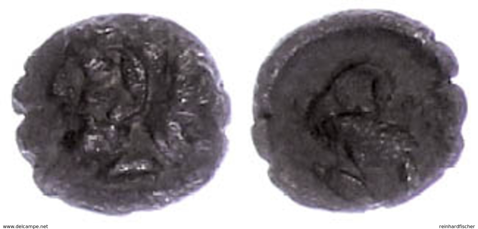 11 Mallos, Obol (0,73g), Ca. 385-333 V. Chr., Av: Herakleskopf Mit Löwenhaube Nach Links. Rev: Schwan Nach Links, Im Abs - Sonstige & Ohne Zuordnung