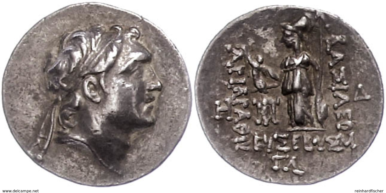 14 Drachme (4,15g), 220-163 V. Chr., Ariarathes IV. Eusebes. Av: Kopf Nach Rechts. Rev: Athena Mit Speer Und Schild Nach - Sonstige & Ohne Zuordnung