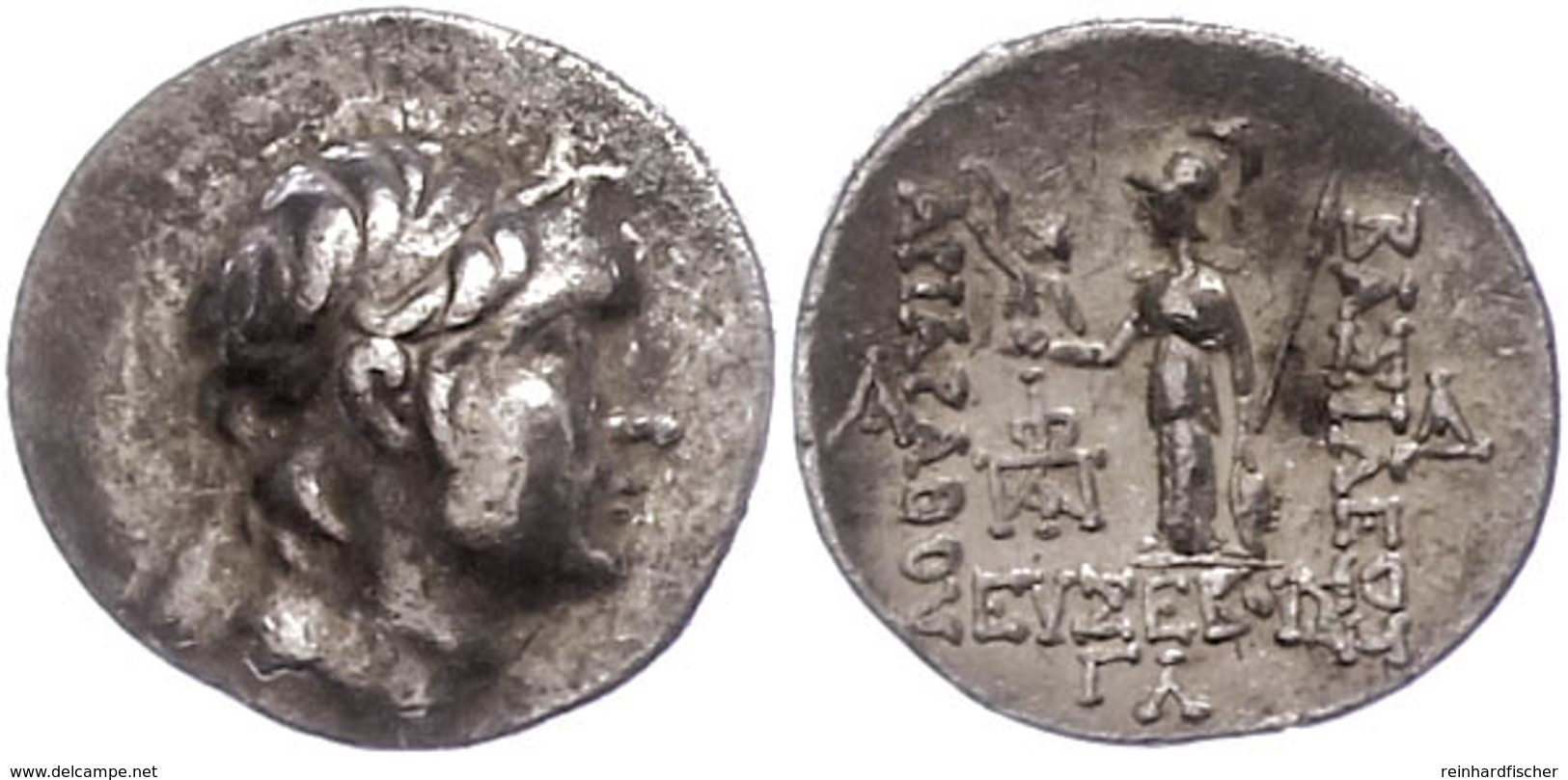 15 Drachme (4,19g), 220-163 V. Chr., Ariarathes IX. Eusebes. Av: Kopf Nach Rechts. Rev: Athena Mit Schild Und Speer Nach - Other & Unclassified