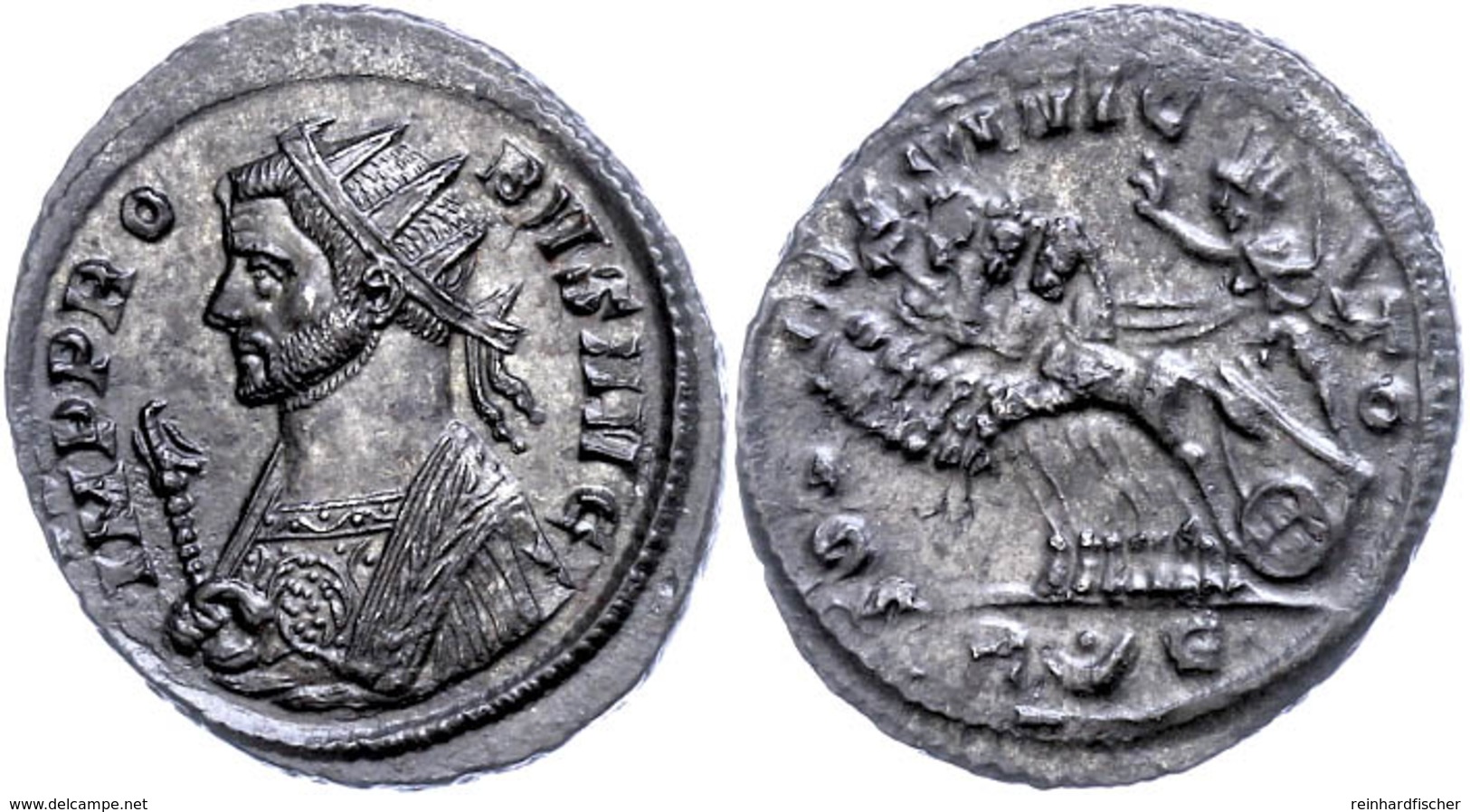 35 Probus, 276-282, Antoninian (3,97g), Rom. Av: Gepanzerte Büste Mit Zepter Nach Links, Darum "IMP PRO - BVS AVG". Rev: - Sonstige & Ohne Zuordnung