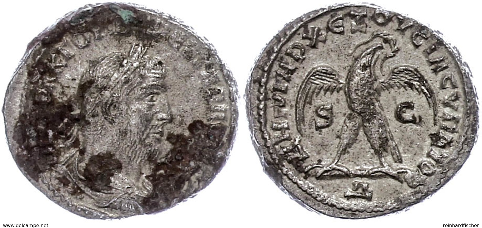 47 Syrien, Antiochia, Tetradrachme (12,33g), Trebonianus Gallus, 251-256. Av: Büste Nach Rechts, Darum Umschrift. Rev: S - Röm. Provinz