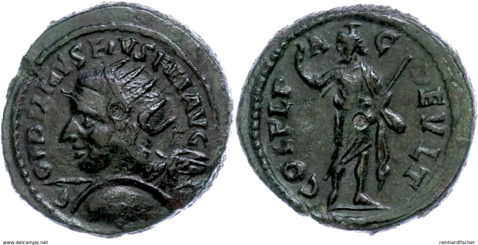 114 Thrakien, Deultum, Æ (8,09g), Gordianus III., 238-244. Av: Büste Mit Schild Und Speer Nach Links, Darum Umschrift. R - Province