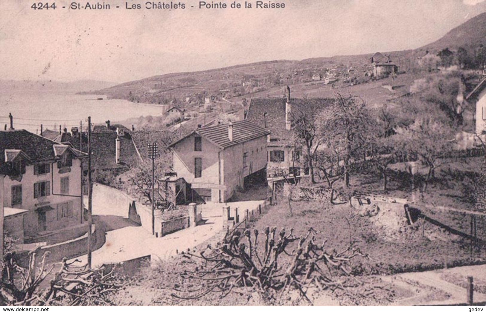 St Aubin, Les Châtelets (4244) - Saint-Aubin/Sauges