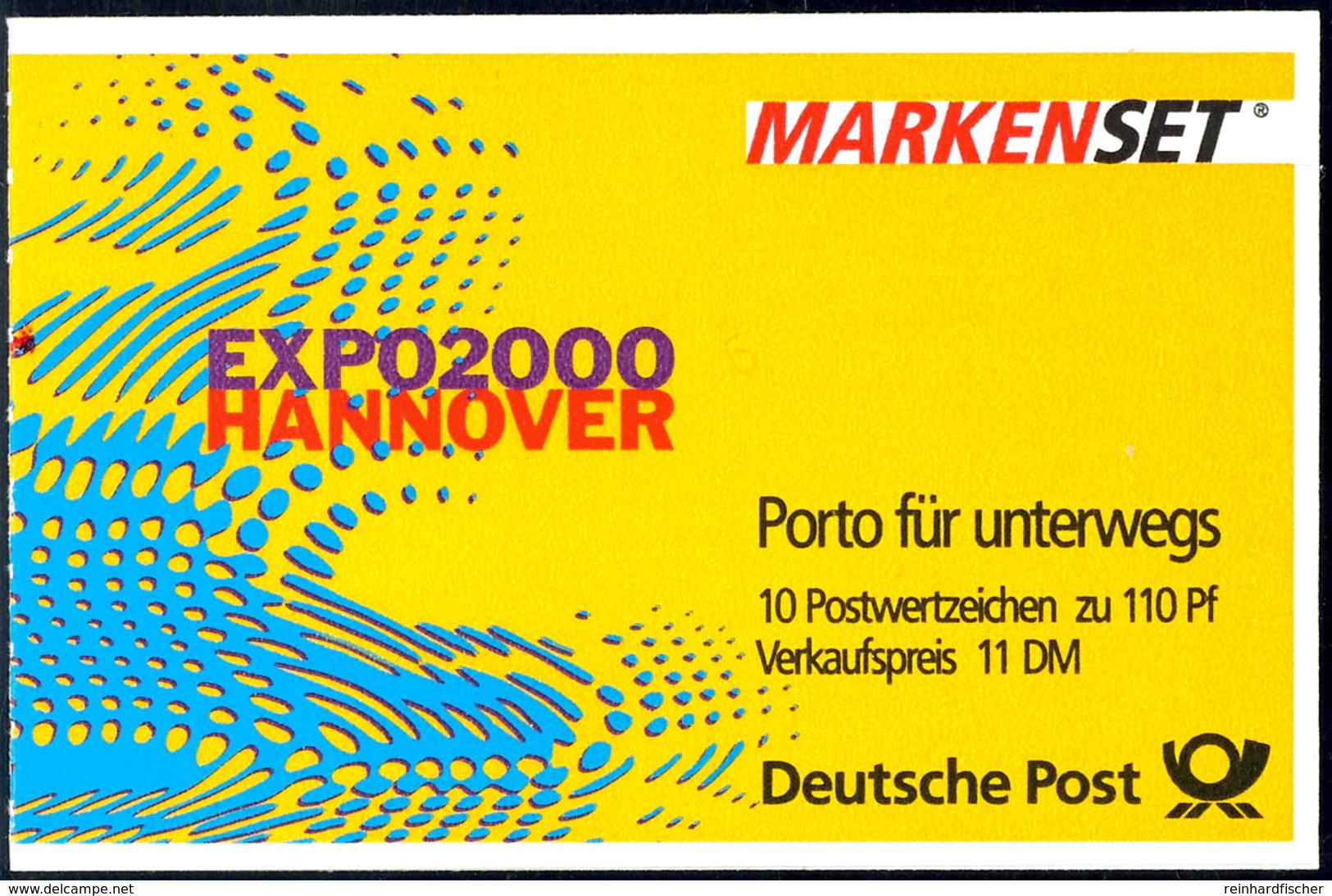 6634 Markenheftchen Sehenswürdigkeiten 1999 Mit Zweifarbiger Schneidemarkierung Mit Zählbalken, Tadellos Postfrisch, Mi. - Other & Unclassified