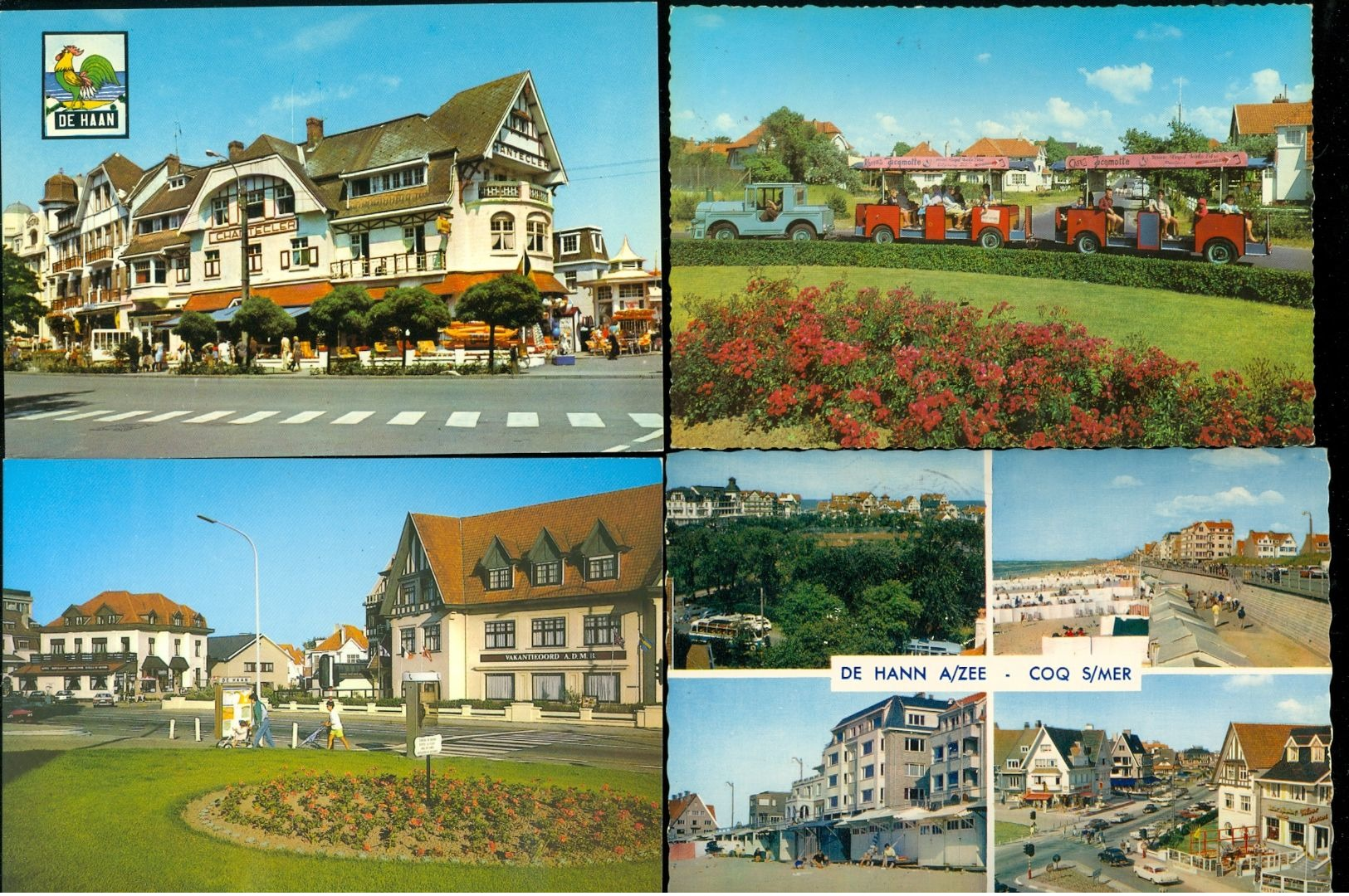 Beau Lot De 60 Cartes Postales Semi Modernes Grand Format De Belgique La Côte  Coq /Mer  60 Postk. Gr.form. Kust De Haan - 5 - 99 Cartes