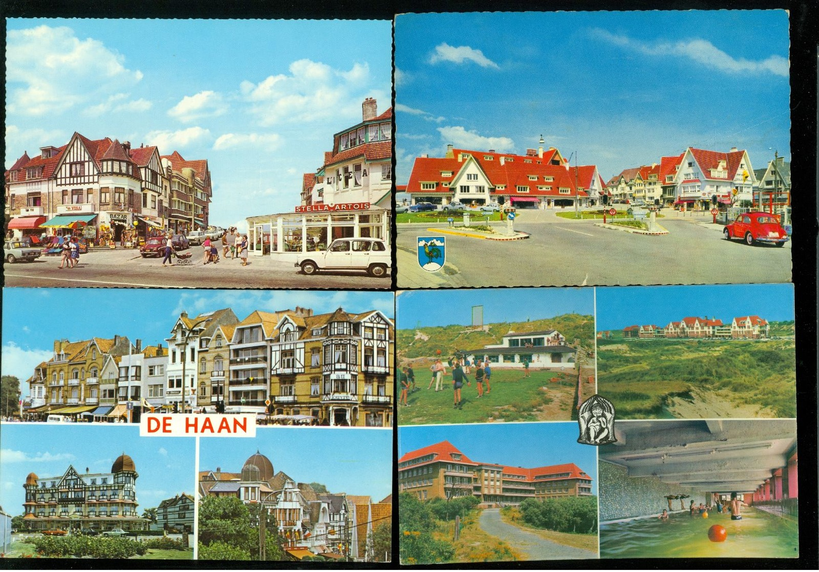 Beau Lot De 60 Cartes Postales Semi Modernes Grand Format De Belgique La Côte  Coq /Mer  60 Postk. Gr.form. Kust De Haan - 5 - 99 Cartes