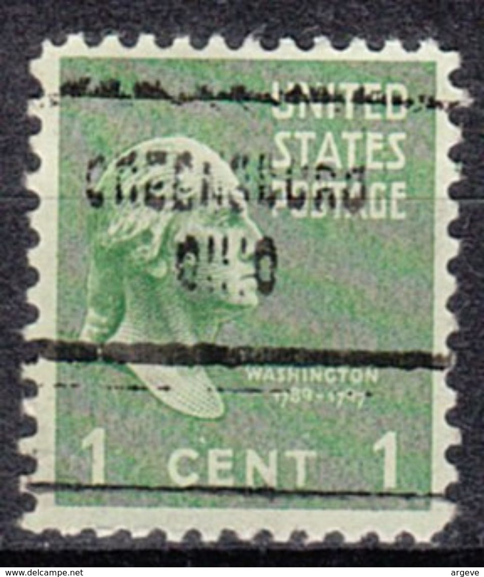 USA Precancel Vorausentwertung Preo, Locals Ohio, Greensburg 713 - Precancels