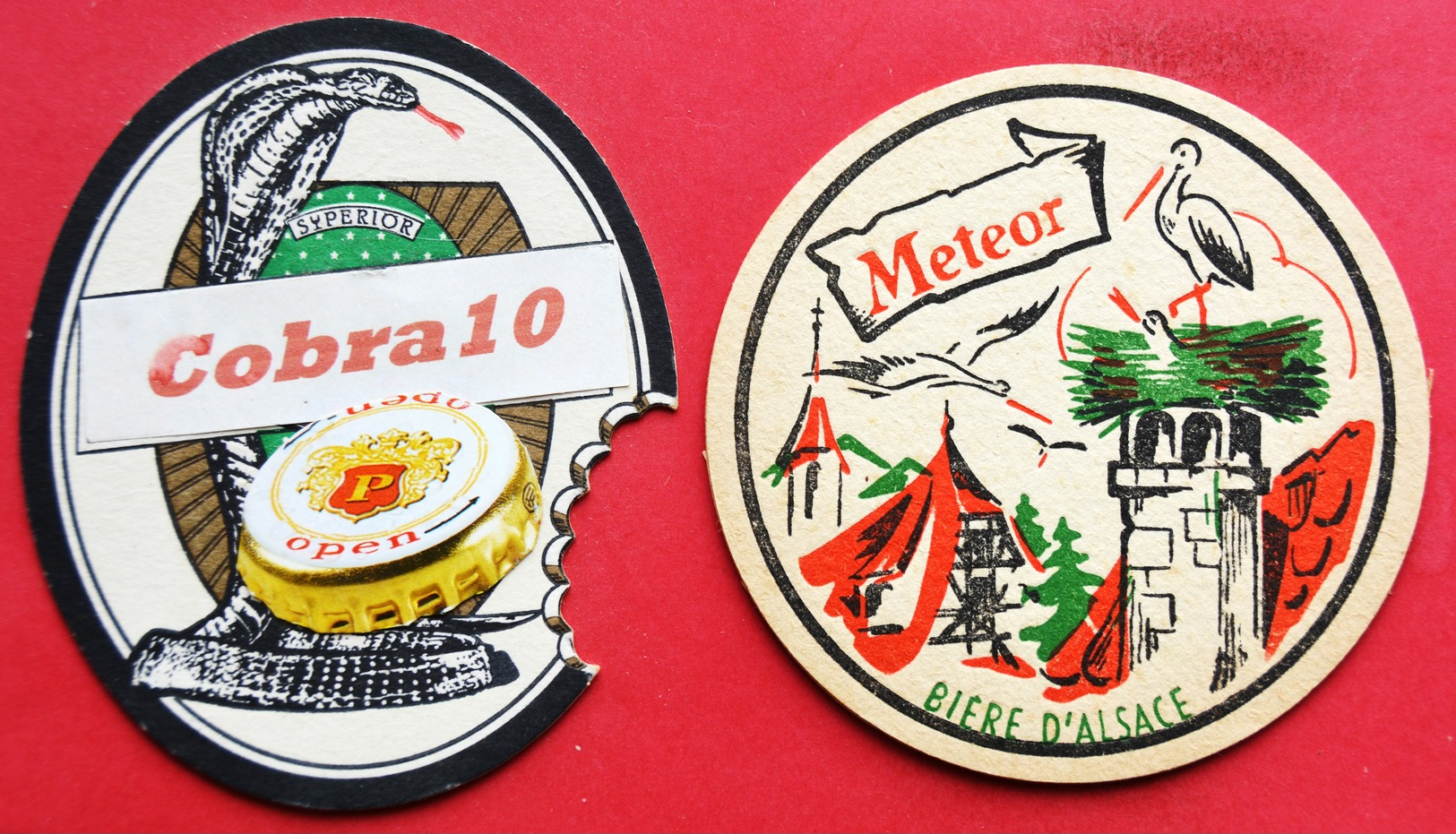 N°127  BRADERIE  LOT 43 - Beer Mats