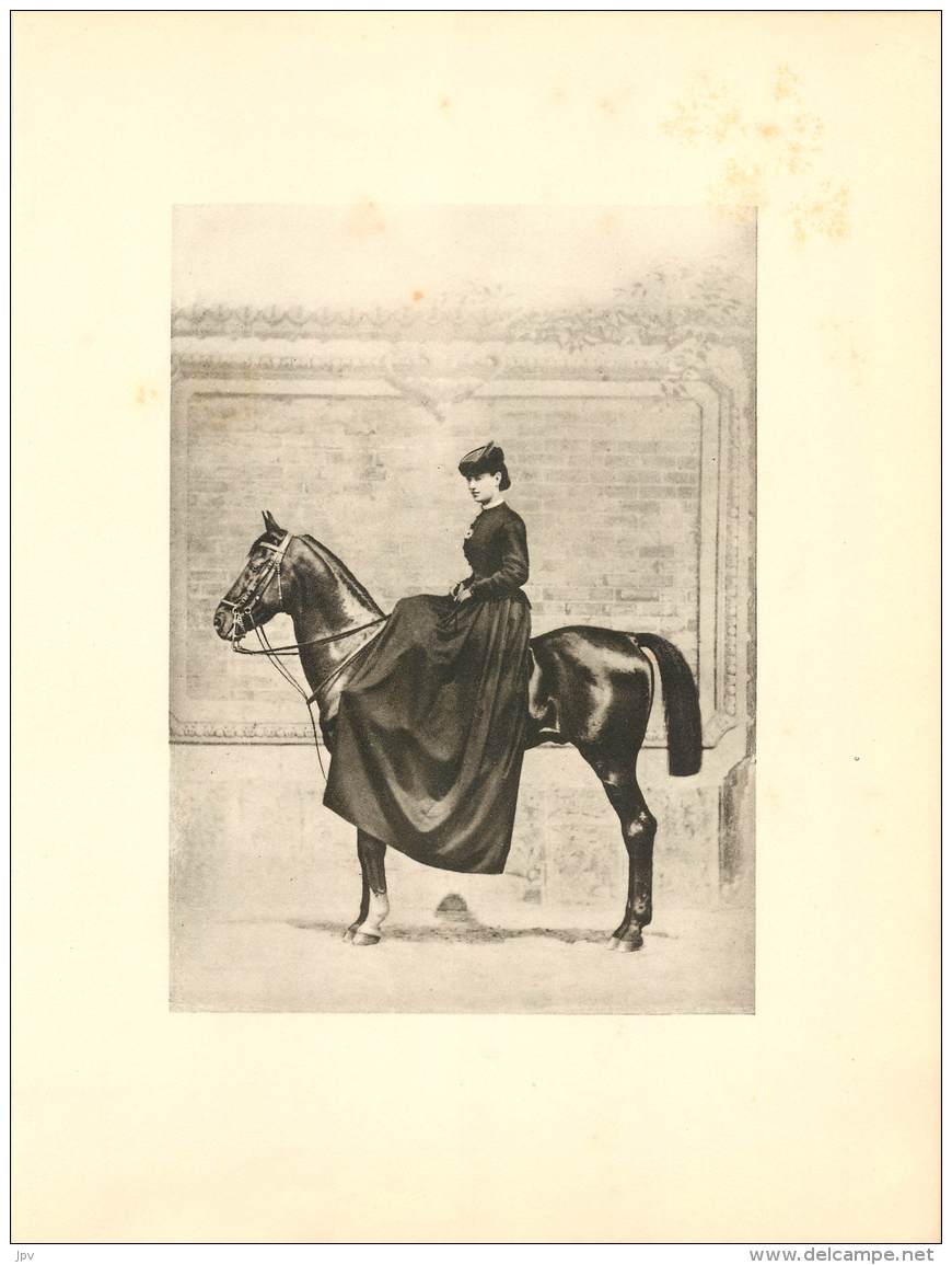 CHEVAL : MADAME MARGUERITE BELLANGE - 1865 - Otros & Sin Clasificación