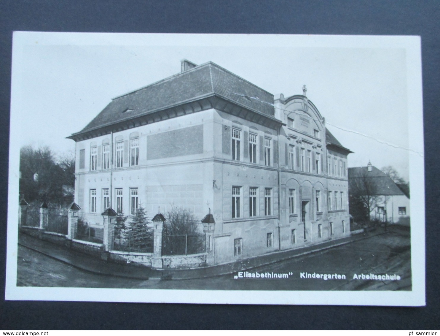 Österreich Echtofoto AK Elisabethinum Kindergarten Und Arbeitsschule Wien XIII Vitusgasse 2 Verlag E. Reindl. - Schulen