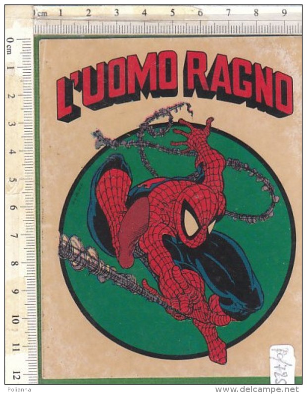 PO7252D# ADESIVO STICKER Allegato FUMETTI STAR COMICS L'UOMO RAGNO - SPIDER MAN - Spiderman