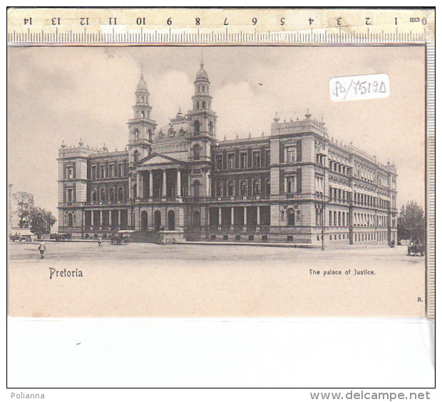 PO7519D# SUD AFRICA - PRETORIA - THE PALACE OF JIUSTICE No VG - Sud Africa