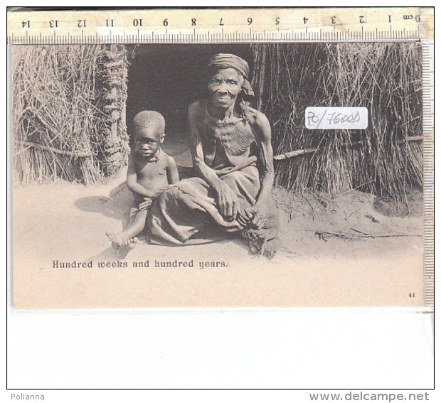 PO7600D# SUD AFRICA - NATIVE HUNDRED WEEKS AND HUNDRED YEARS  No VG - Sudáfrica