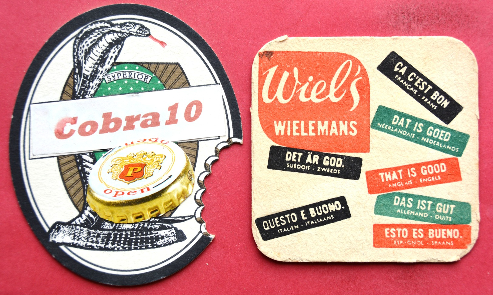 N°140  BRADERIE  LOT 43 - Beer Mats