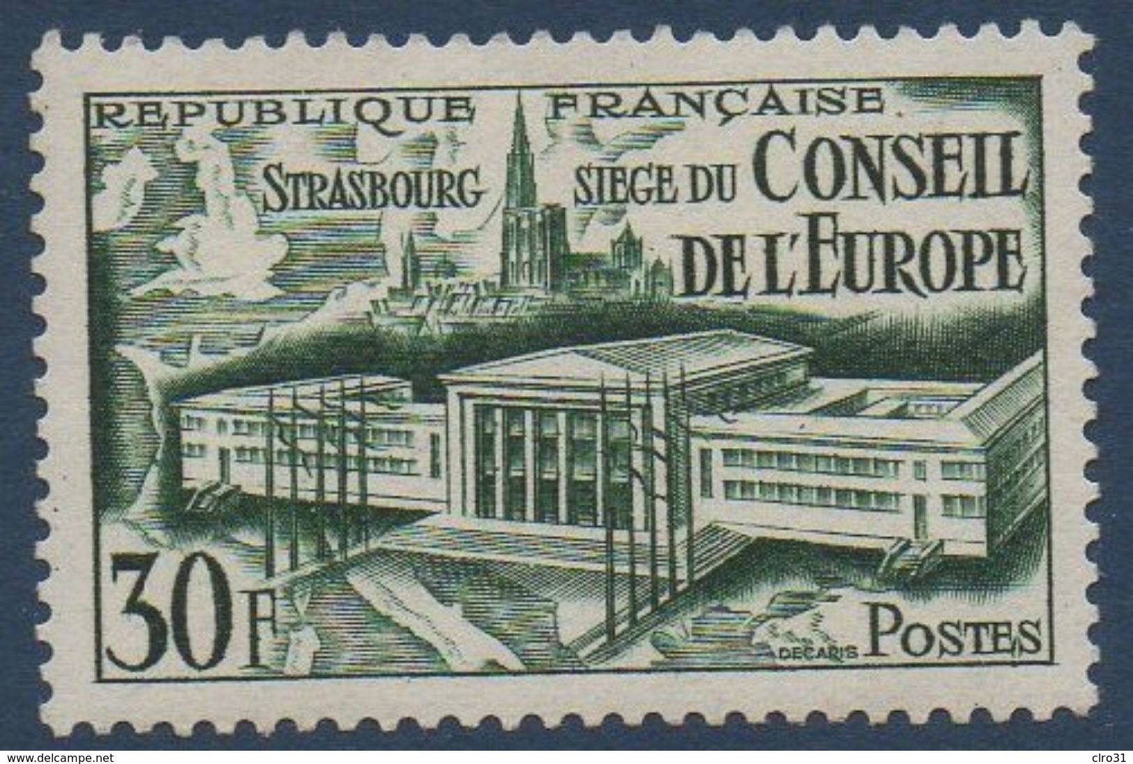 FR 1952   Conseil De L'Europe    N° YT 923   ** MNH - Neufs