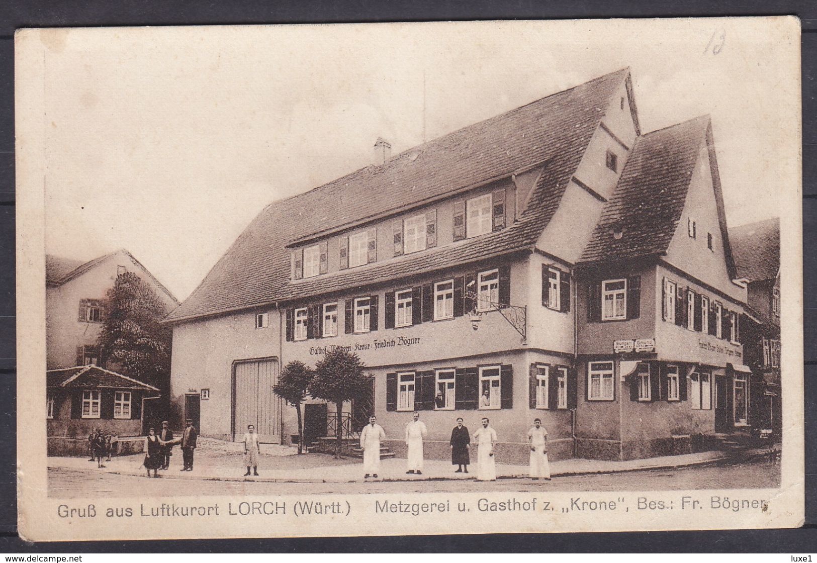 GERMANY ,  LORCH   ,  OLD  POSTCARD - Lorch