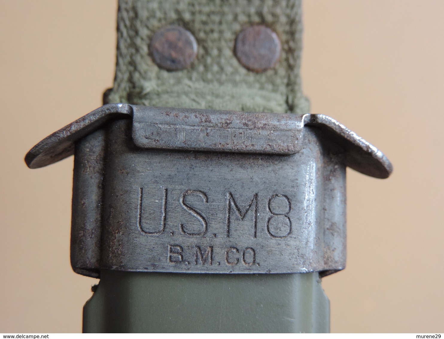 Poignard USM3 PAL avec marquage sur la garde, US WW2.