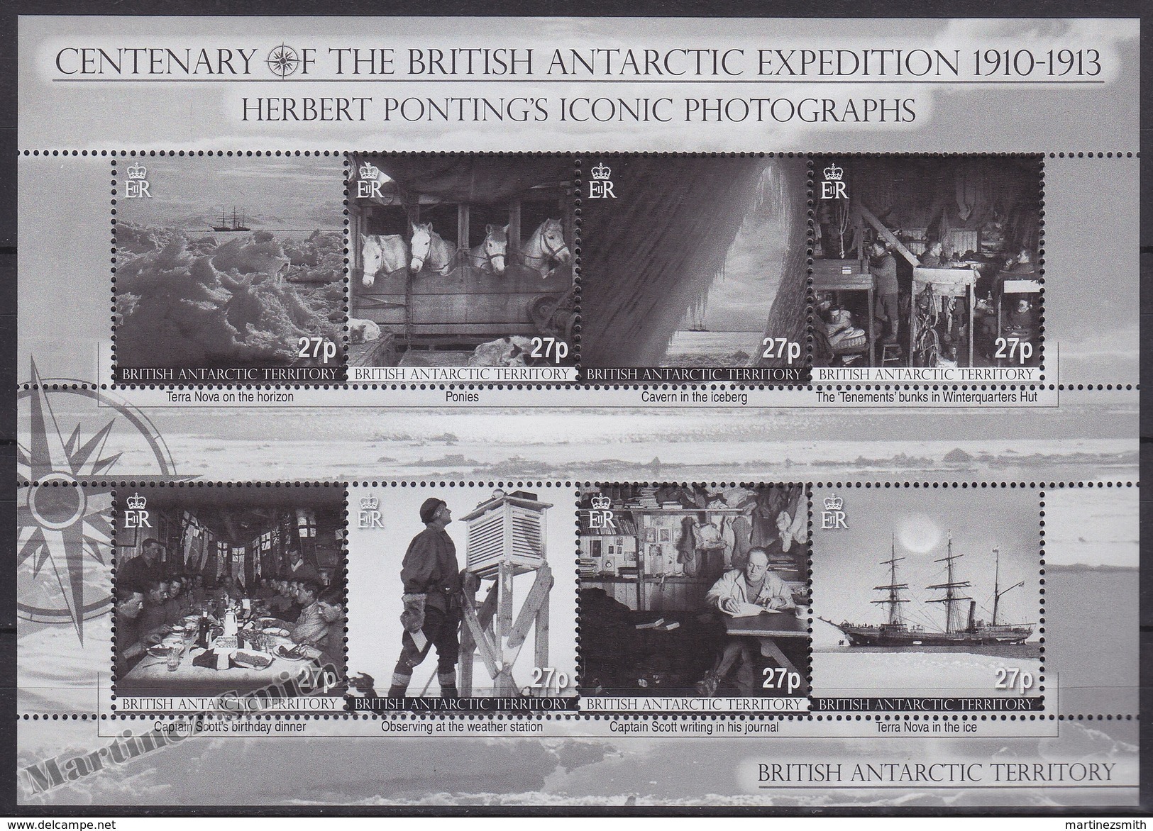 British Antarctic Territory - Antartique Britannique 2010 Yvert 508- 15, British Antarctic Expedition - MNH - Unused Stamps