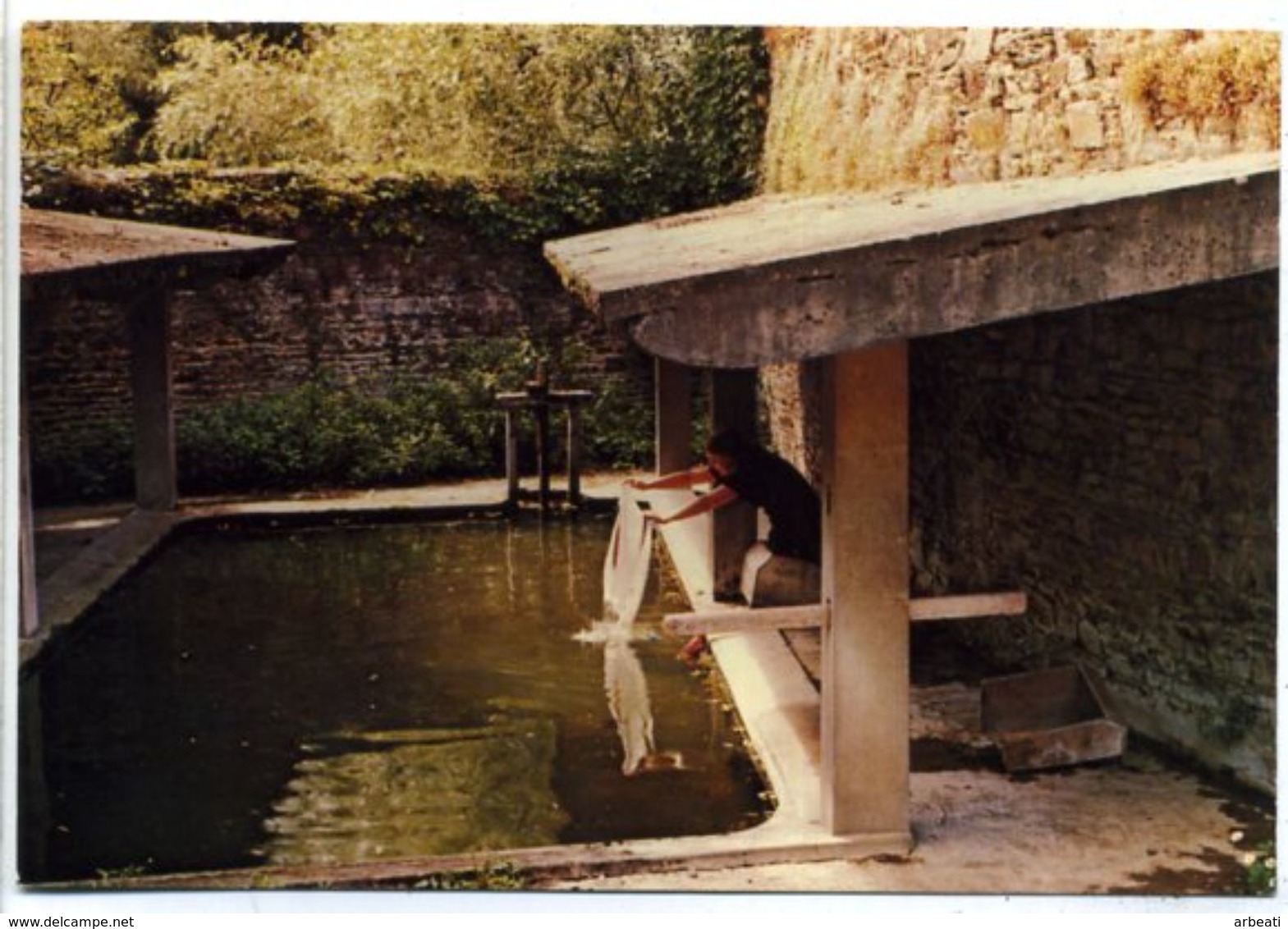 27 THURY-HARCOURT ++ Femme Au Lavoir ++ - Autres & Non Classés