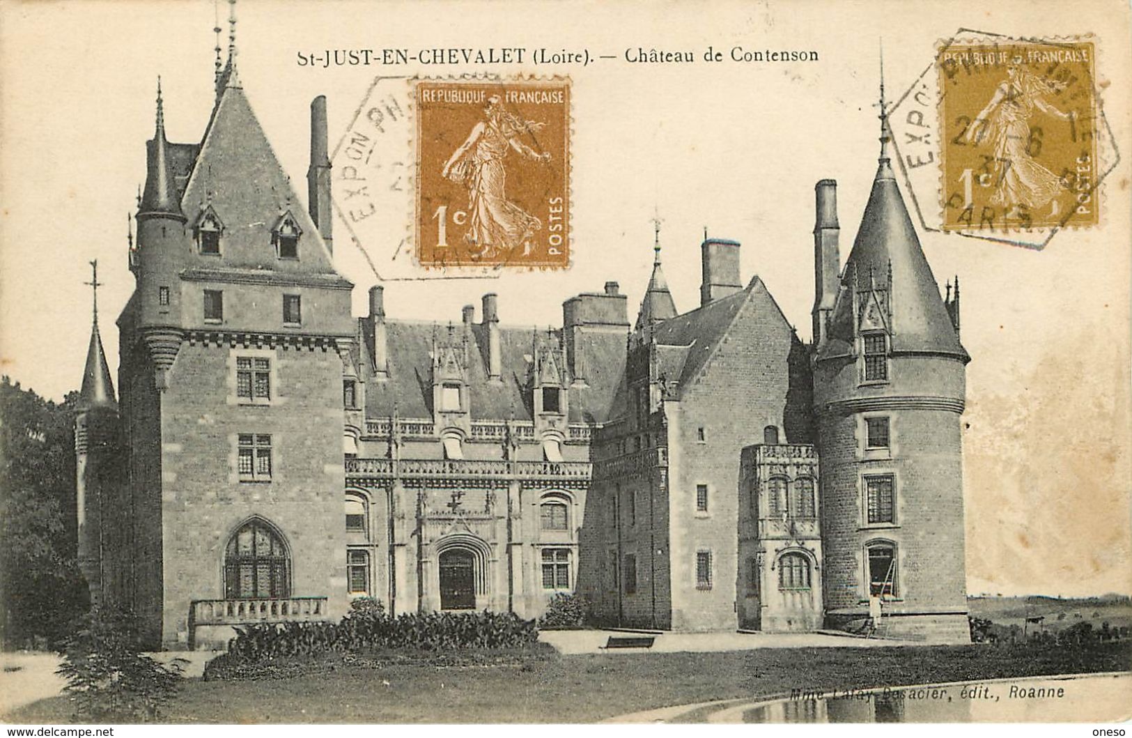 Loire - Lot N° 150 - Lots en vrac - Lot divers du département de la Loire - Lot de 31 cartes