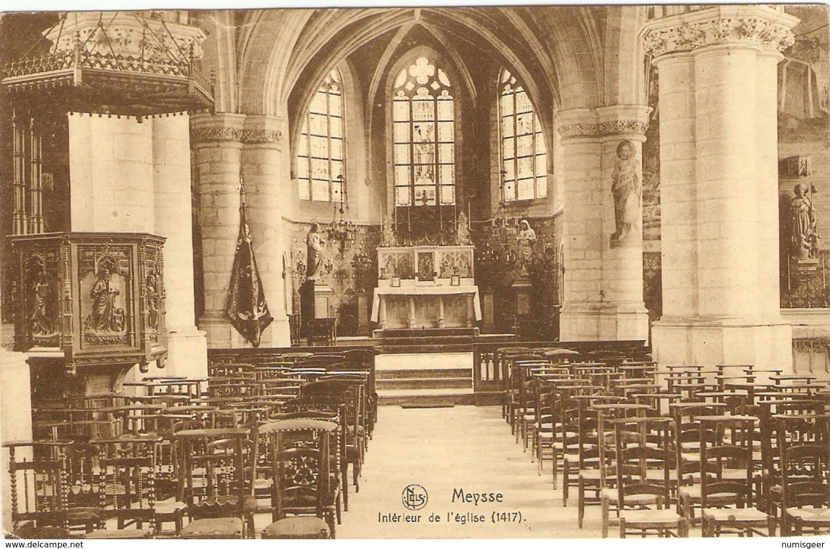 MEYSSE    ---  Intérieur De L'Eglise - Meise