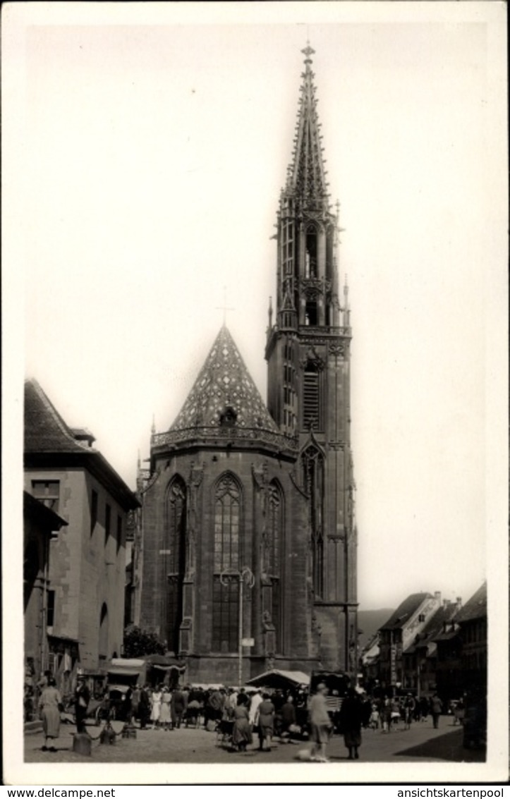 Cp Thann Haut Rhin, La Cathédrale, Ansicht Der Kathedrale - Autres & Non Classés