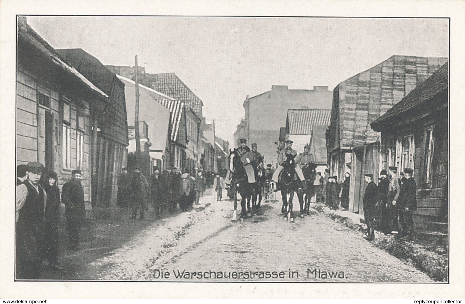 MLAWA / Mielau - Die Warschauerstrasse - Pologne