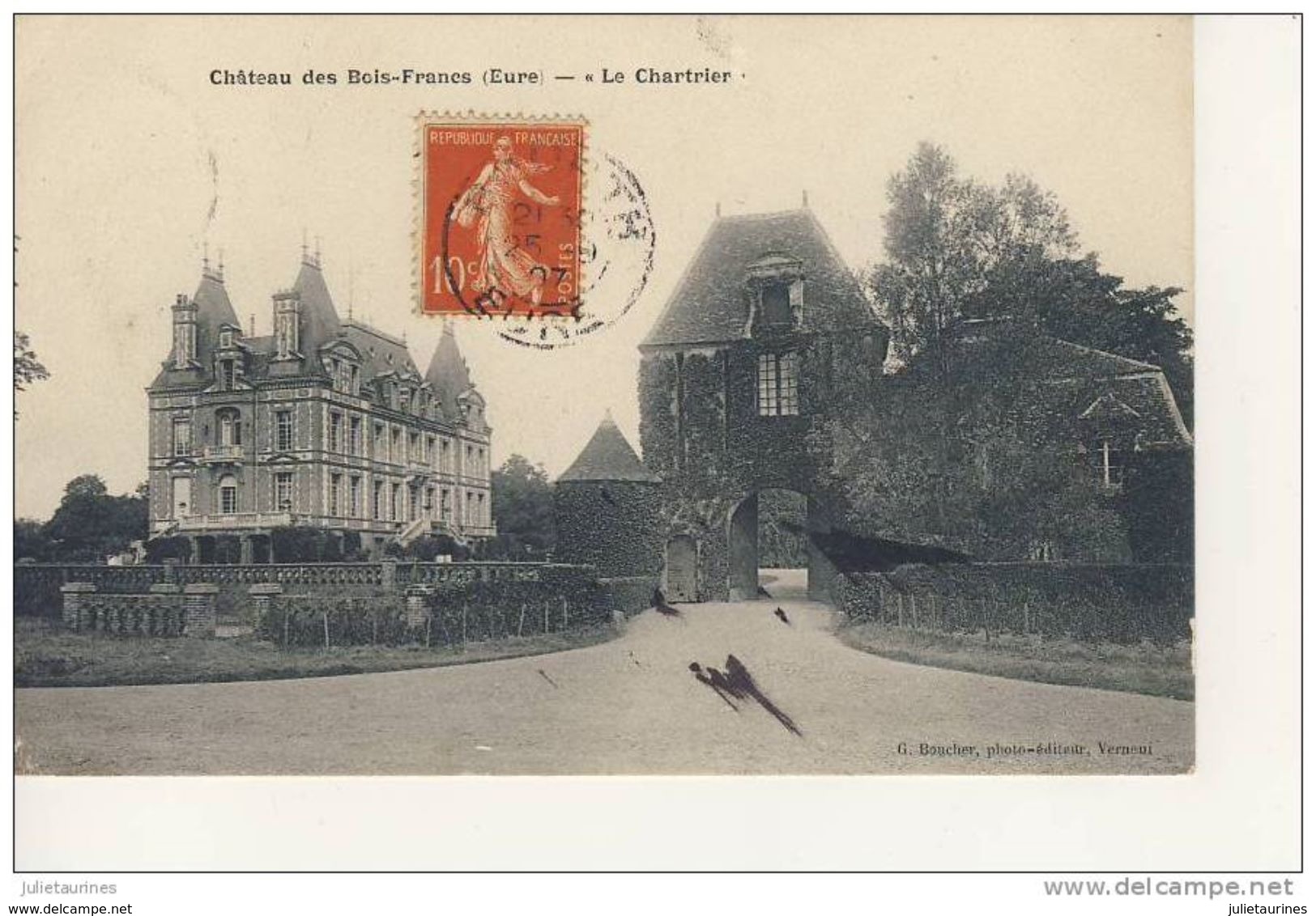 CHATEAU DES BOIS FRANCS LE CHARTRIER - Autres & Non Classés